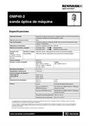 OMP40-2 sonda óptica de máquina